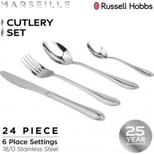 Russell Hobbs RH02224EU7 Marseille cutlery set 24pcs