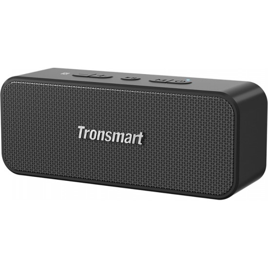 Tronsmart Element T2 Plus Upgraded 20W Bluetooth 5.3 Wireless Speaker - Black