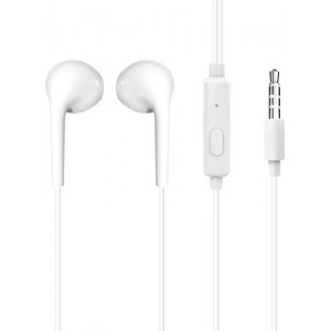 Dudao in-ear wired mini jack 3.5mm headset white (X10S white)