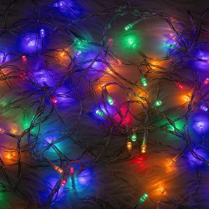 Telforceone String light 100LED 8m multicolor Forever Light