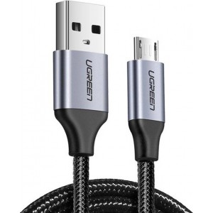 Ugreen US290 60148 USB-A / micro USB 2.4A cable 2m - gray