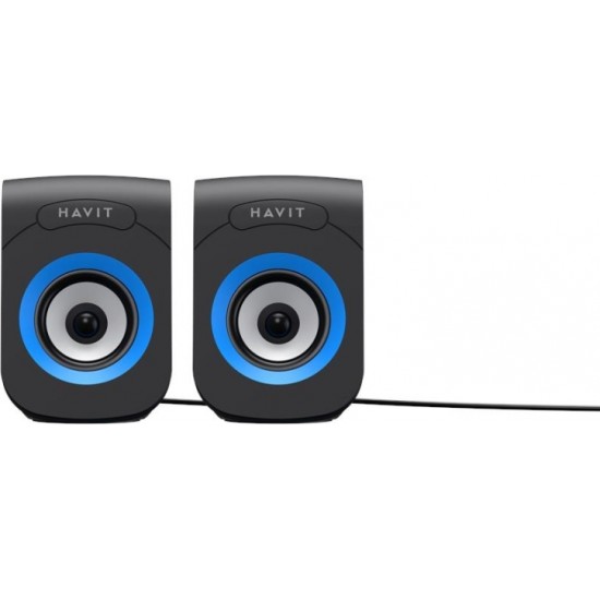 Havit computer speakers 2.0 HV-SK599 black-blue