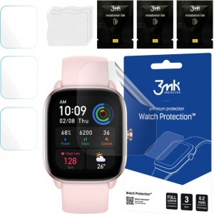 3MK 3x Protective Film for Xiaomi Amazfit GTS 4 46mm 3mk ARC Screen Protector Watch Protection™