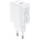 Acefast charger GaN USB Type C 30W, PD, QC 3.0, AFC, FCP white (A21 white)