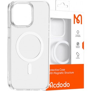 Mcdodo Magnetic case McDodo for iPhone 15 (clear)