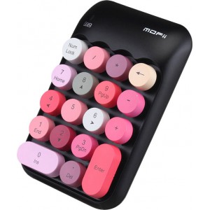 Mofii Wireless Numeric Keypad  X910 Black+Red