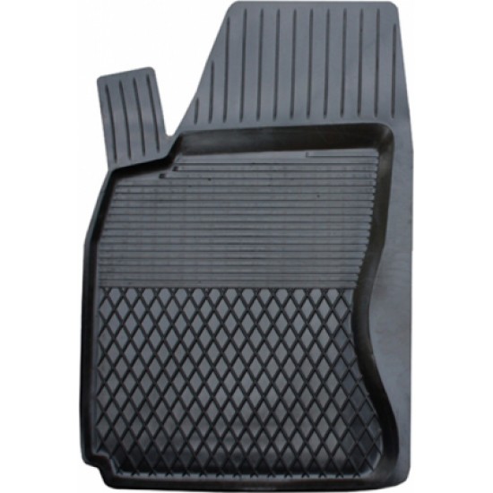 Mat-Gum Rubber car mat MG Passat front, model - (P LEFT)