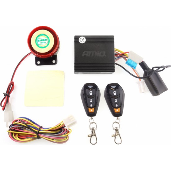 Amio Motorcycle alarm MCA14 with remote control