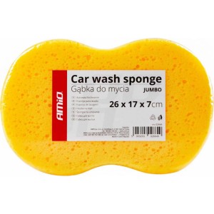 Amio Sponge for car wash AMiO JUMBO 26 x 17 x 7 cm