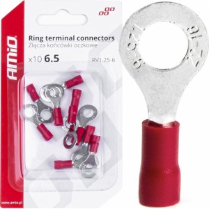 Amio Ring terminal connectors RV 1.25-6 10 pcs