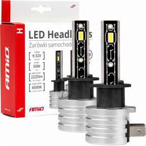 Amio LED Headlights H-mini Series H1 AMiO-03329