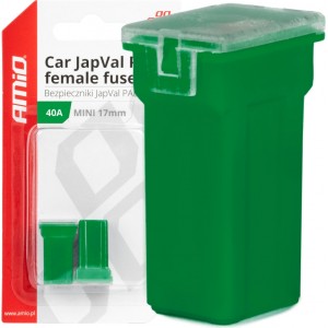 Amio Car JapVal PAL Female fuses 40A AMIO-03445