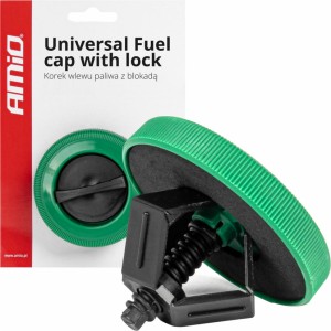 Amio Universal emergency fuel filler cap with lock AMIO-04048