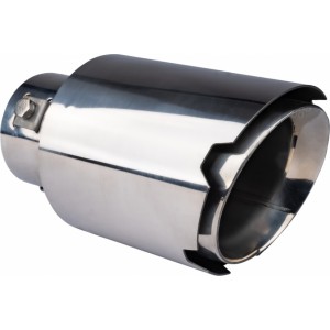 Amio Exhaust silencer tip stainless steel chrome AMIO-04064