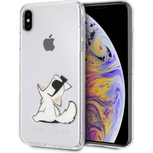 Karl Lagerfeld Etui Karl Lagerfeld Choupette do Apple iPhone XS Max Clear