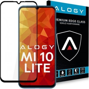 Alogy Glass Full Glue case friendly for Xiaomi Mi 10 Lite black