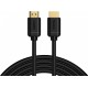 Baseus HDMI 2.0 Cable, 4K 60Hz, 3D, HDR, 18Gbps, 3m (Black)