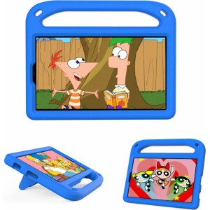 Alogy Stand Case for Kids for Samsung Galaxy Tab A7 Lite 8.7 T220/ T225 Blue