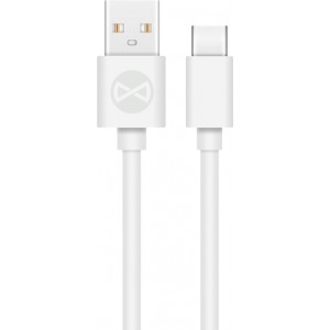 Forever cable USB - USB-C 1,0 m 3A white