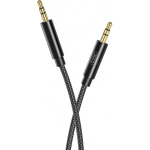 XO cable audio NB-R211C jack 3,5mm - jack 3,5mm 1,0 m black