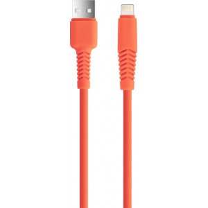 Setty cable USB - Lightning 1,5 m 2,1A KSA-L-1.5210 orange