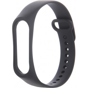 Silicone band for Xiaomi Mi Band 3 / 4 black