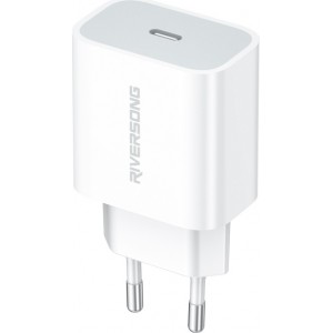 Riversong wall charger PowerKub 20 1x USB-C 20W white AD75