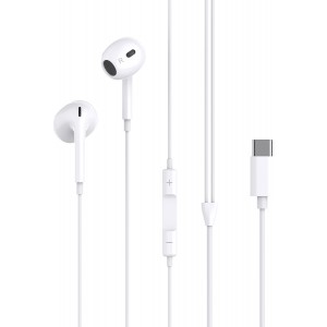 XO wired earphones EP74 USB-C white