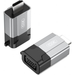 XO adapter GB014 HDMI - VGA gray