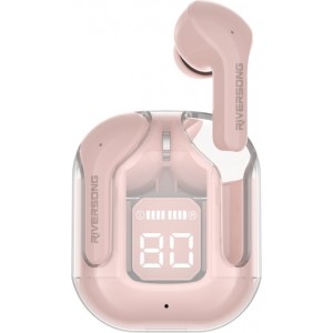 Riversong Bluetooth earphones AirFly M2 TWS pink EA233