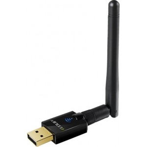 Edup EP - AC1607 Двухдиапазонный 600 Mbps USB WiFi-адаптер 2,4 ГГц / 5,8 ГГц / с внешней антенной