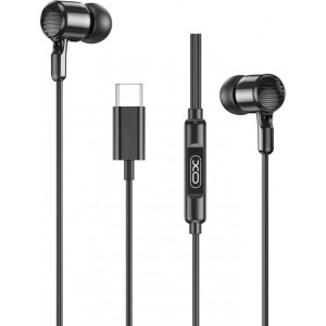 XO wired earphones EP81 USB-C black