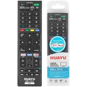 HQ LXH1615 ТВ пульт SONY / LCD / LED / Netflix RM-L1615 Черный