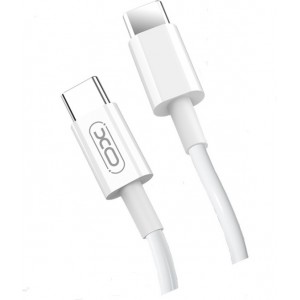 XO cable NB124 PD USB-C - USB-C 1,0 m white