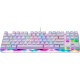 Motospeed Mechanical gaming keyboard Motospeed K87S RGB (white)