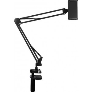 Puluz Desk stand Puluz with phone/tablet holder (black)