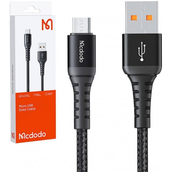 Mcdodo Micro-USB Cable Mcdodo CA-2280, 0.2m (black)