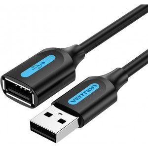 Vention Extension Cable USB 2.0 Male to Female Vention CBIBD 0.5m Black