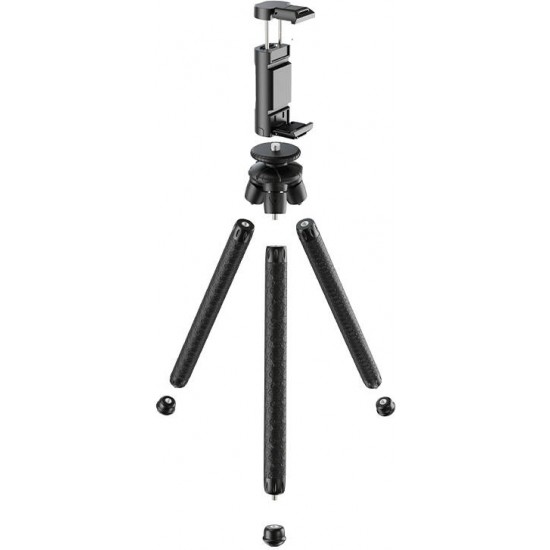 Apexel Tripod/flexible phone holder APEXEL APL-JJ07 (black)