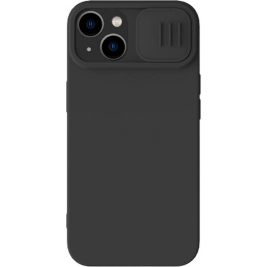 Nillkin CamShield Silky Silicone Case for iPhone 15 Plus (black)