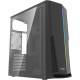 Darkflash Aigo RAINBOW 6 computer case (black)