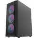 Darkflash DK352 Mesh computer case (black) + 4 ARGB fans