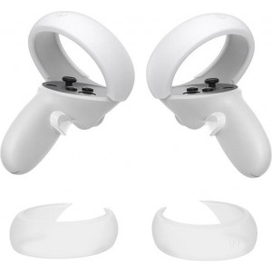 Kiwidesign Controller Protective Cover Kiwi Design Q26-2.1 for Meta Quest 2 White