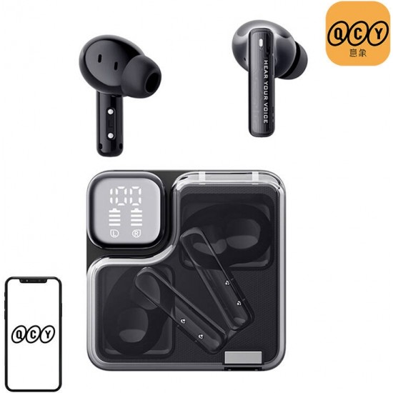 QCY TWS QCY MeloBuds Neo T31 Headphones (black)