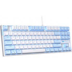 Magegee MK-STAR wired keyboard (blue and white)