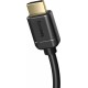 Baseus HDMI 2.0 Cable, 4K 60Hz, 3D, HDR, 18Gbps, 3m (Black)