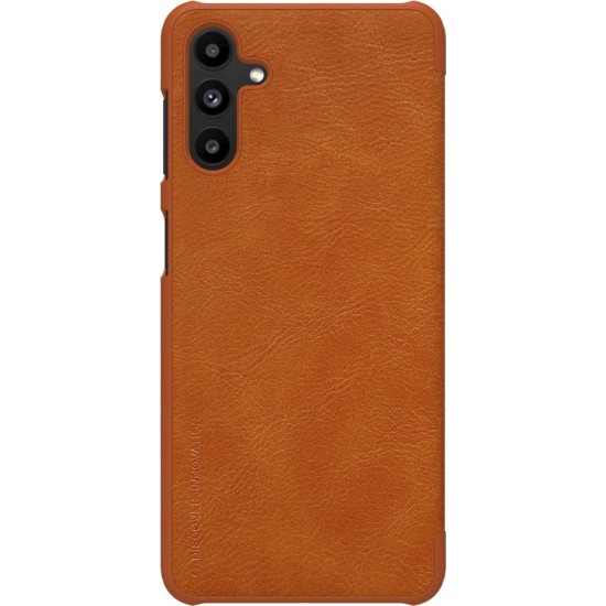 Nillkin Qin leather holster case for Samsung Galaxy A13 5G brown