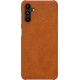 Nillkin Qin leather holster case for Samsung Galaxy A13 5G brown