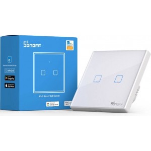 Sonoff Smart Switch WiFi + RF 433 Sonoff T2 EU TX (2-channel) updated