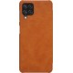 Nillkin Qin leather holster case for Samsung Galaxy A22 4G brown